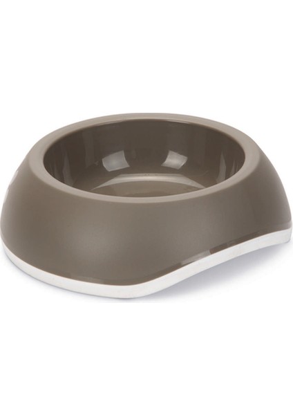 Köpek Mama Su Kabı, Plastik, Premium, Gri, 11,5cm, 300ml