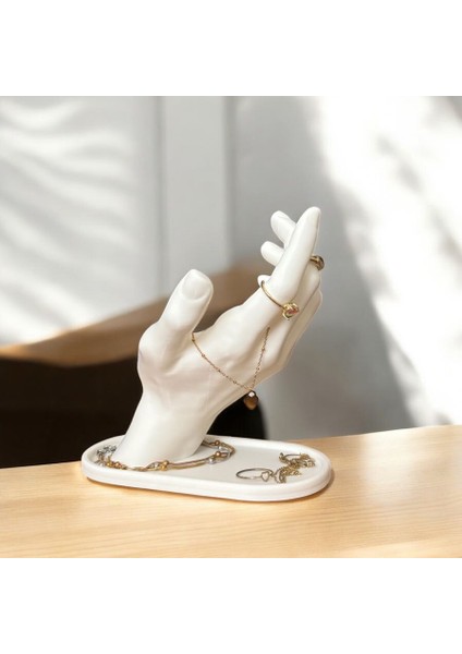 El Formunda 3D Takı Standı – 15X15 cm