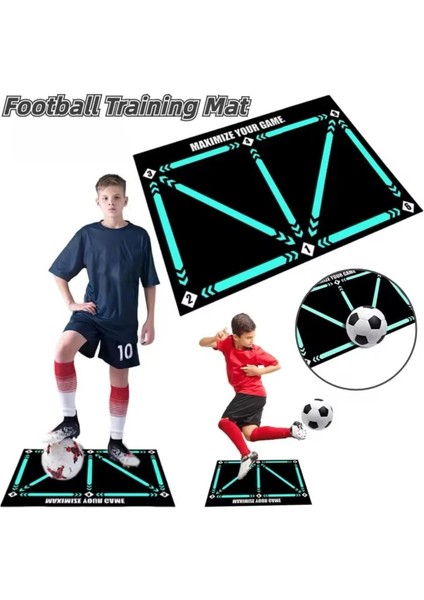 Ithal Orijinal Kaymaz Kauçuk Futbol Antrenman Matı ve Eğitim Seti Top Tekniği Geliştirme (1000GR) fiyatları