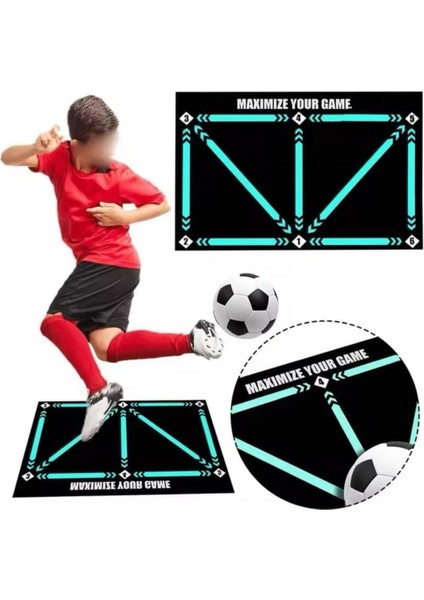 Ithal Orijinal Kaymaz Kauçuk Futbol Antrenman Matı ve Eğitim Seti Top Tekniği Geliştirme (1000GR) fırsatları