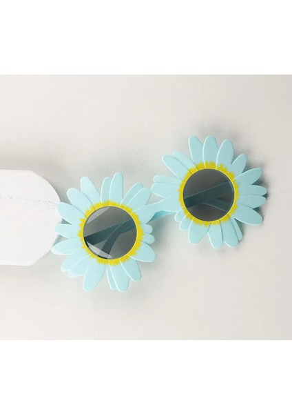 Mavi Renk Papatya Şekilli Parti Gözlüğü modelleri