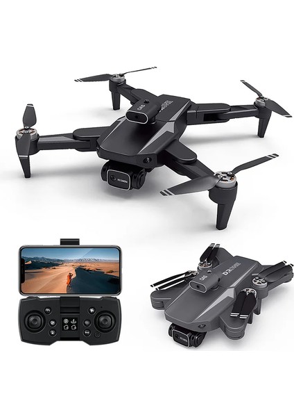 Hd Dual Kamera Katlanır Çantalı Drone Seti Siyah Fırçasız Motor Geri Dönüş Özellikli fiyatları