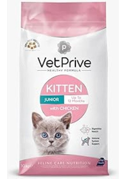 Vetprive Cat Kitten With Chicken 10 kg
