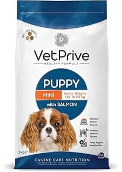 Vetprive Dog Puppy Mini With Salmon 3 kg