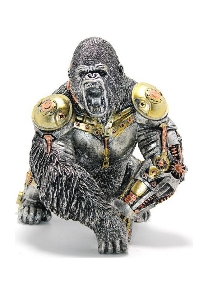 Steampunk Polyester King Kong Figürü