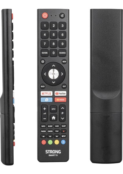 Orjınal Kl Strong Netflıx-Youtube Tuşlu Lcd-Led Tv Androıd Smart Kumanda (23863=12440) (K0)