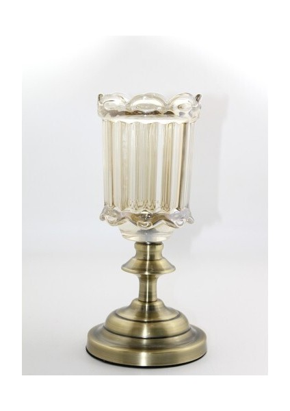 Cam Şamdan Tekli Model 5