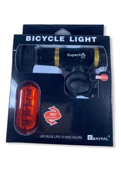 Su Geçirmez Bisiklet Feneri