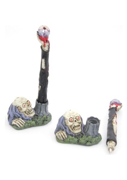 Polyester Kurukafa Tükenmez Kalem