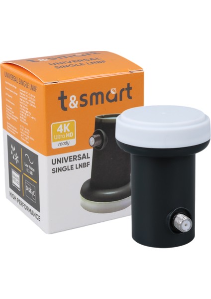 Tsmart 0.7db Ultra Hd 4K Unıversal Tek Çıkışlı Sıngle Lnb (K0)