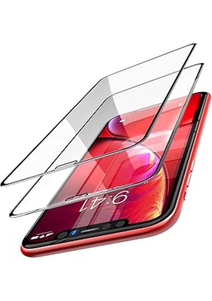 Kaemoon 2ADET Apple iPhone X/XS/11PRO Uyumlu Tam Kaplayan Hd Netlikte Temperli Ekran Koruyucu