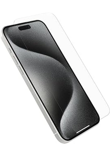 Otterbox Apple iPhone 15 Pro Max Için Cam Ekran Koruyucu Sertleştirilmiş Cam, Kırılmalara, Çiziklere ve D