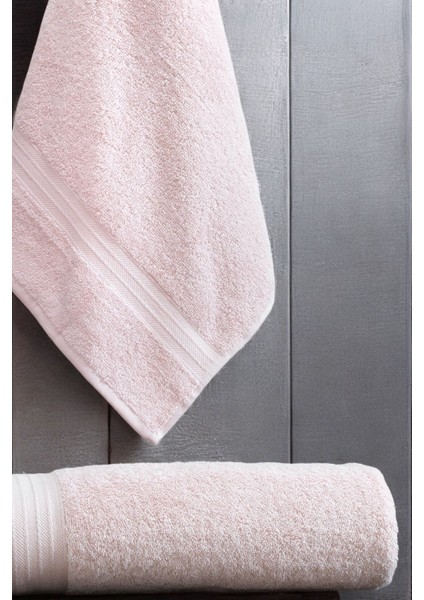 2li Banyo Havlu Seti 90 x 160 cm +50 x 90 cm Dualstyle Pudra fiyatları