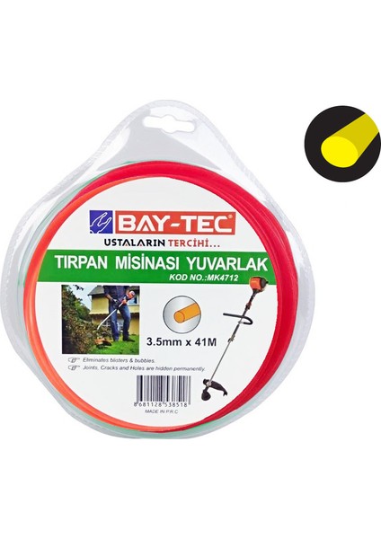 Yuvarlak Tırpan Misinası 3.5 mm x 41 mt MK4712
