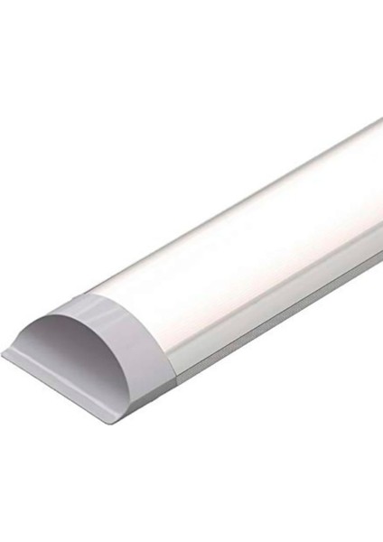 Beyaz 4'lü 40W 120cm T5 Floresan Yatay Bant Tavan Armatürü modelleri