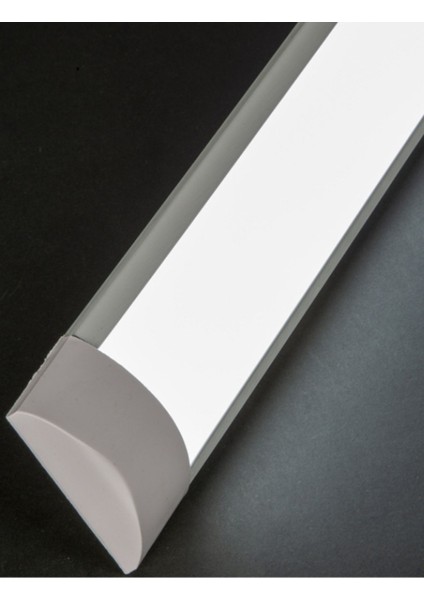 Beyaz 4'lü 40W 120cm T5 Floresan Yatay Bant Tavan Armatürü fırsatları
