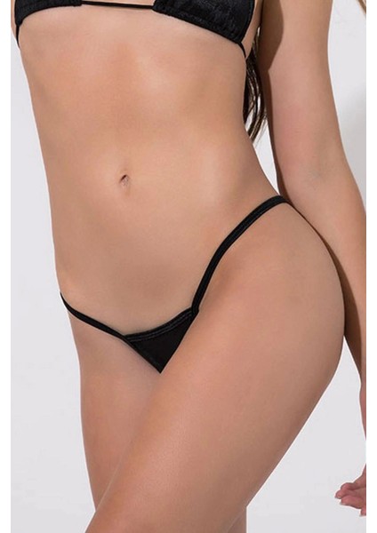 Eterelle Siyah Tanga String