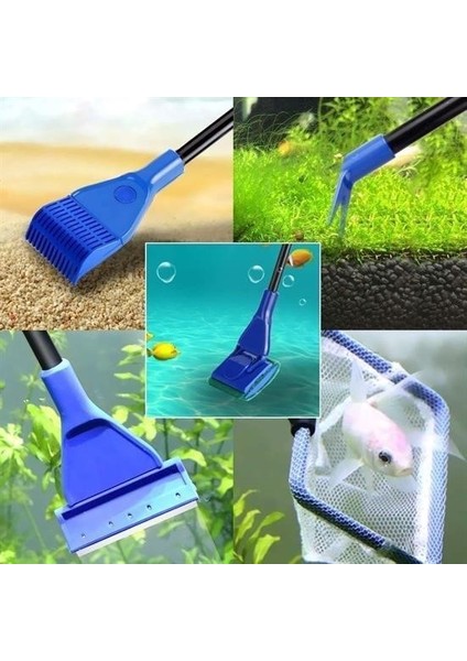 ® 5 In 1 Akvaryum Tankı Temizleme Seti Akvaryum Balığı Bakım Seti