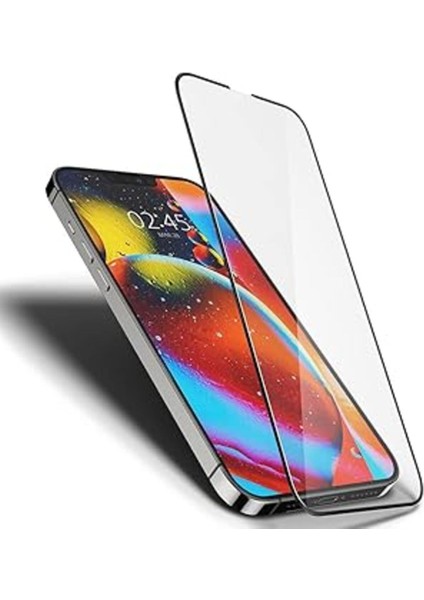 Apple Ile Uyumlu Apple iPhone 13 Eks Cam Ekran Koruyucu, Siyah