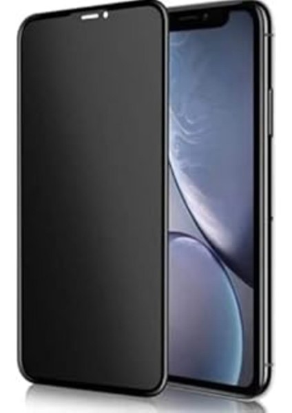 Happy Trend Apple iPhone 11 ve Xr Için Hayalet Ekran Koruyucu Yandan Görünmeyen Ekranı Tam Kaplayan Gizli