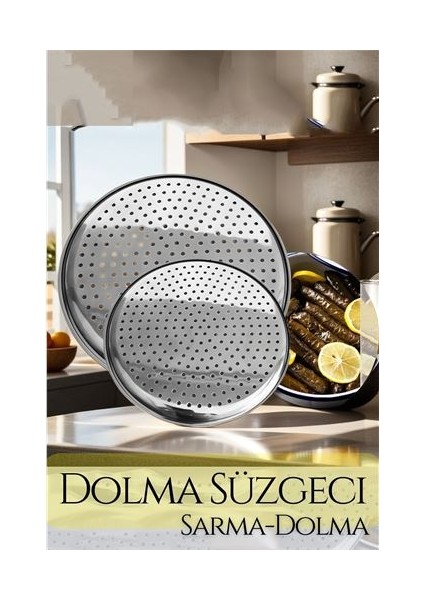 Engithalat Sarma Süzgeci 2 Li Set