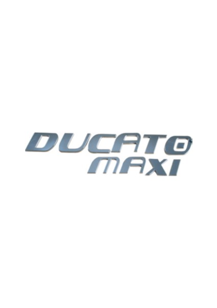 Arka Bagaj Yazısı Ducato Maxı