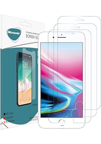 Apple iPhone 8 Plus Ekran Koruyucu Nano Cam (3'lü Paket)