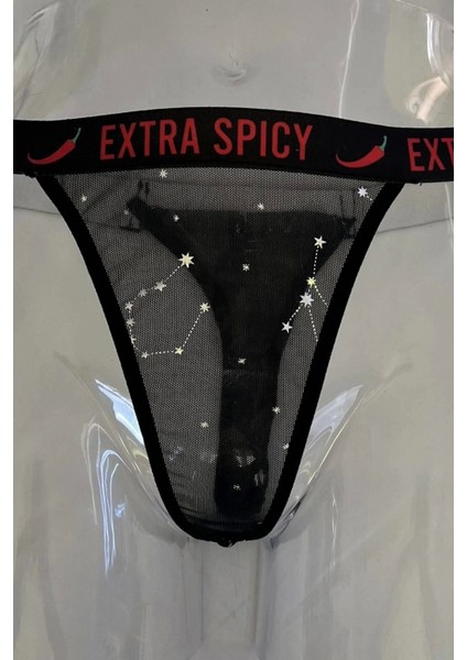 Eterelle Yazılı String Tanga