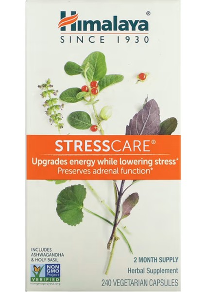 Himalaya, Stresscare®, 240 Vegetarian Capsules.abd Menşei