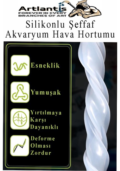 Silikonlu Şeffaf Akvaryum Hava Hortumu 10 Metre Iç Çap 6mm Dış Çap 8mm Deney Fıskiye Kauçuk Hortum Yağ Hava Pompa Borusu fiyatları