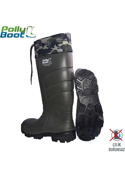 Kampanya Estevia Pollyboot Vega 40 Numara Boğazlı Poliüratan Çizme Yeni!!!