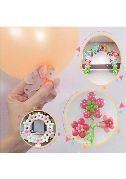 6lı Papatya Balon Yapma Aparatı Doğumgünü ve Party Için modelleri