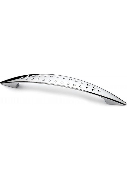 Mobilya Dolap Çekmece Kulp Noktalı 96MM Parlak Krom Renk