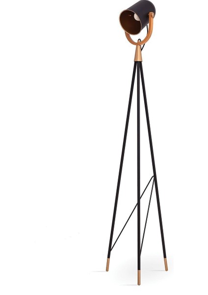 Belgio Modern Tasarım Ayarlanabilir Başlıklı Lambader 173 cm