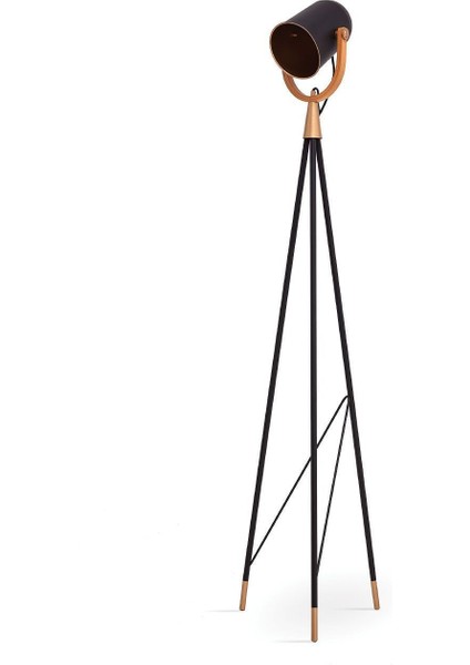 Belgio Modern Tasarım Ayarlanabilir Başlıklı Lambader 173 cm