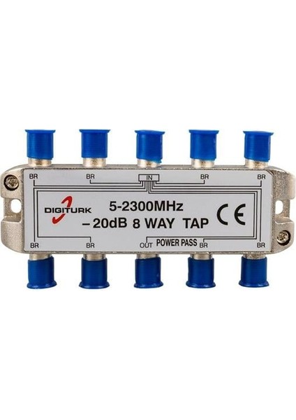Kampanya Estevia Digitürk 5-2150 Mhz 8 Yollu Switch Splitter Yeni!!!