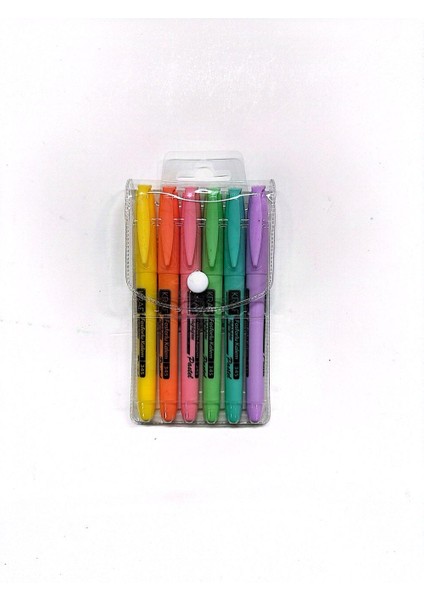 Desenli Sekreterlik-Fosforlu Kalem Pastel 6 Renk-Yapışkanlı Not Kağıdı 400 Lü-Set 11