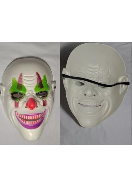 Kampanya Estevia Delirten Gülüş Palyaço Temalı Joker Maskesi Yeni!!!