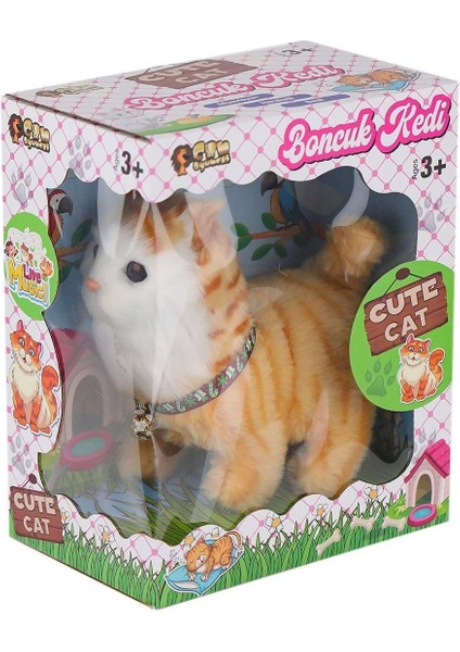 5231 Miyavlayan Hareketli Peluş Kedi -Can Oyuncak