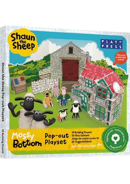 - Story Playset - Shaun The Sheep Mossy Bottom