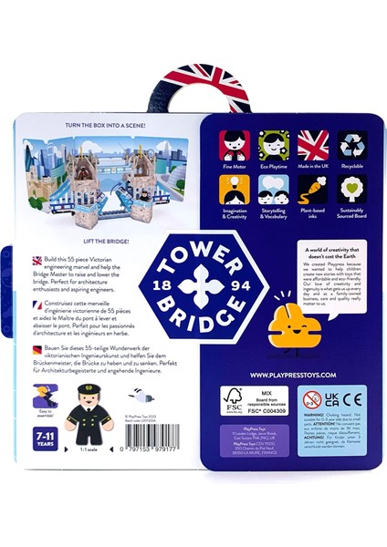 Playpress - Story Playset - Tower Bridge