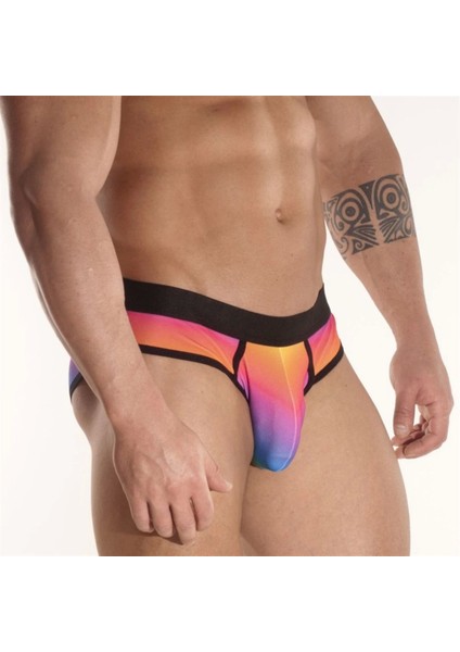 Miraxx Gökkuşağı Desenli Erkek Çamaşır fırsatları