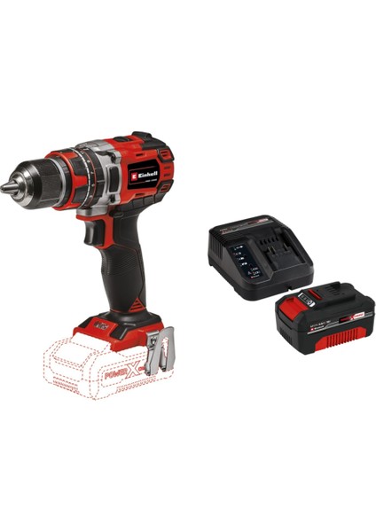 Tp-Cd 18/50 Li-I Bl Solo Vidalama + 1 x 4 Ah Starter Kit Akü