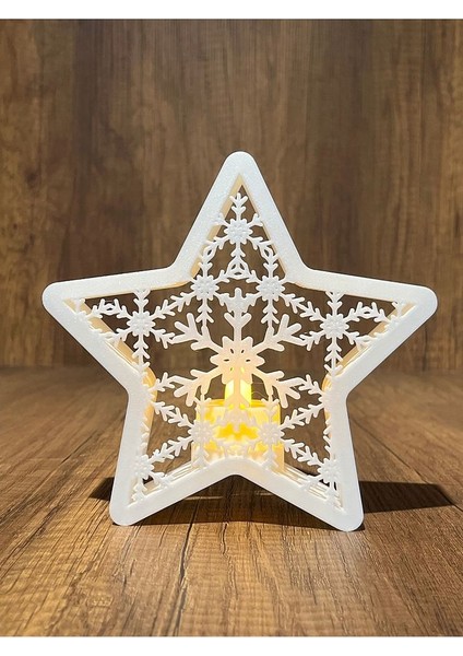 Kar Tanesi Yıldız Işıklık