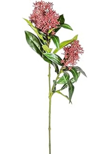 Yapay Çiçek Bitki Bordo 70 cm .