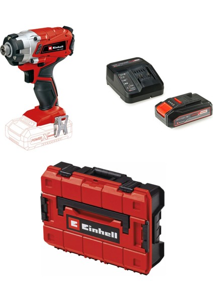 Te-Cı 18/1 Li - Solo Torklu Darbeli Matkap + 1 x 2.5 Ah Starter Kit Akü (Çanta Dahil)