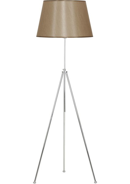 Noa Krom Kaplama Tripod Boyu Ayarlanabilir Metal Lambader - Mataro Vizon