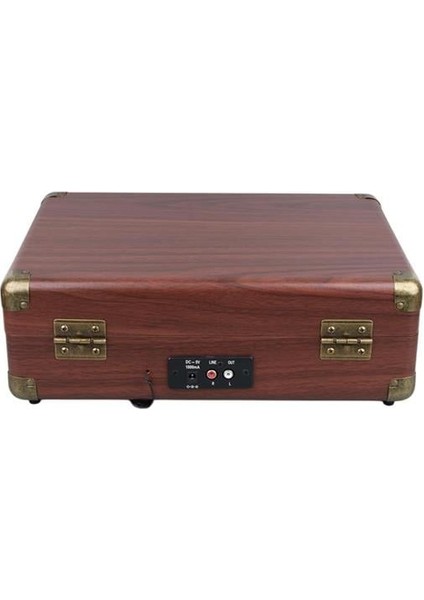 Fırsat Byr PU16 Retro Vintage Çanta Pikap - Radyo - Bluetooth - USB Mp3 Çalar Yeni