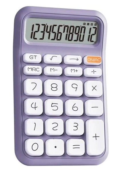 Fırsat Byr PM-25411 MOR 12 haneli hesap Makinesi Yeni
