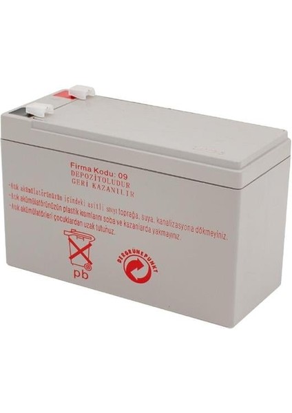 Fırsat Byr AT1290G 12 Volt 9 Amper Jel Akü Yeni